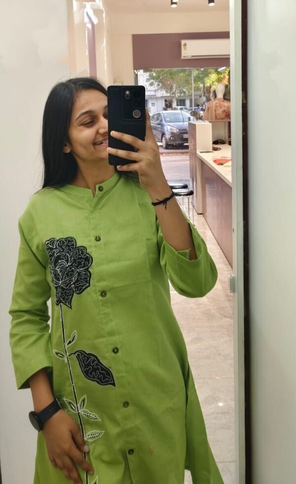 green stylist kurti (Copy)